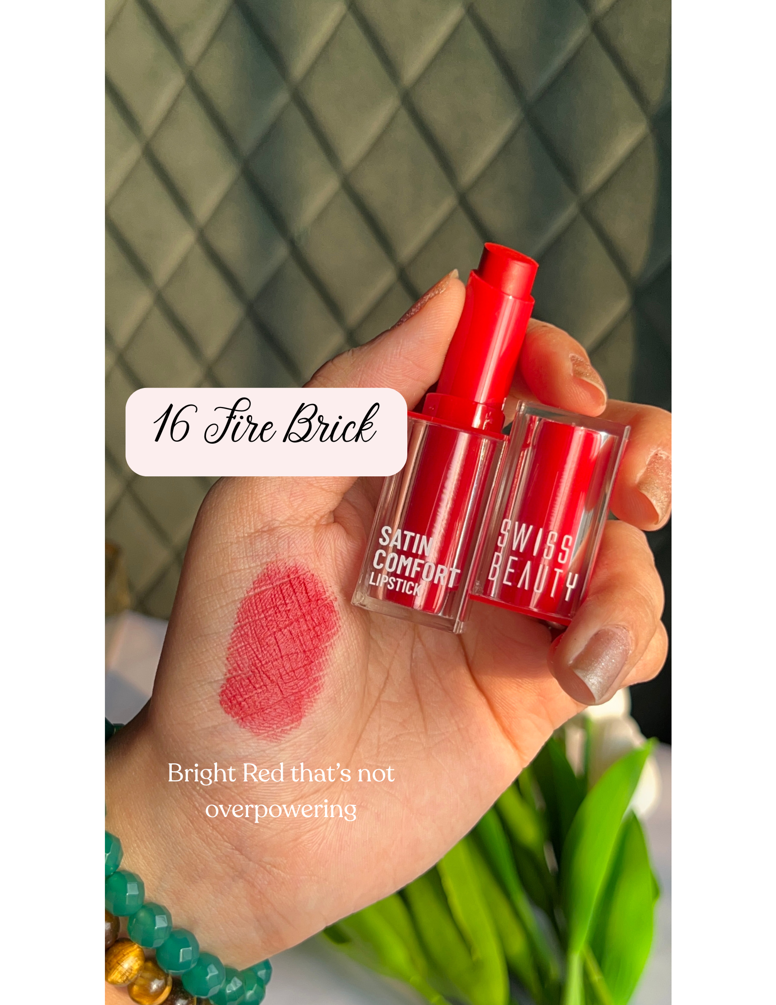 Swiss Beauty Satin Comfort Lipstick