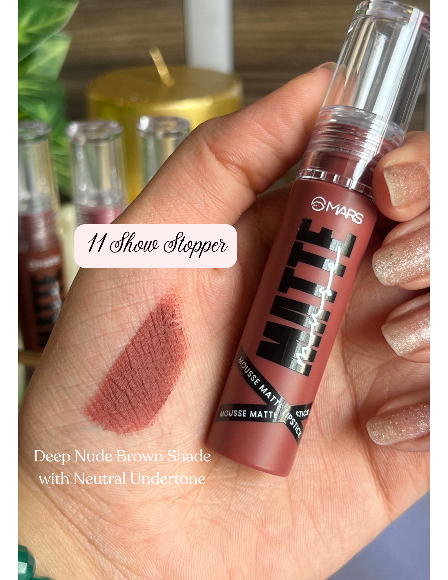 Viral Mars Matte Muse Mousse Lipstick