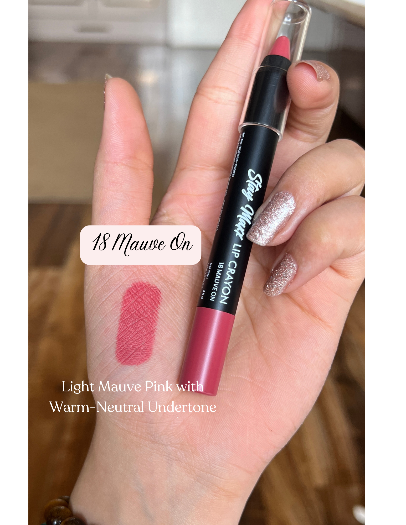 Swiss Beauty Stay Maxx Non-Transfer Matte Lip Crayon