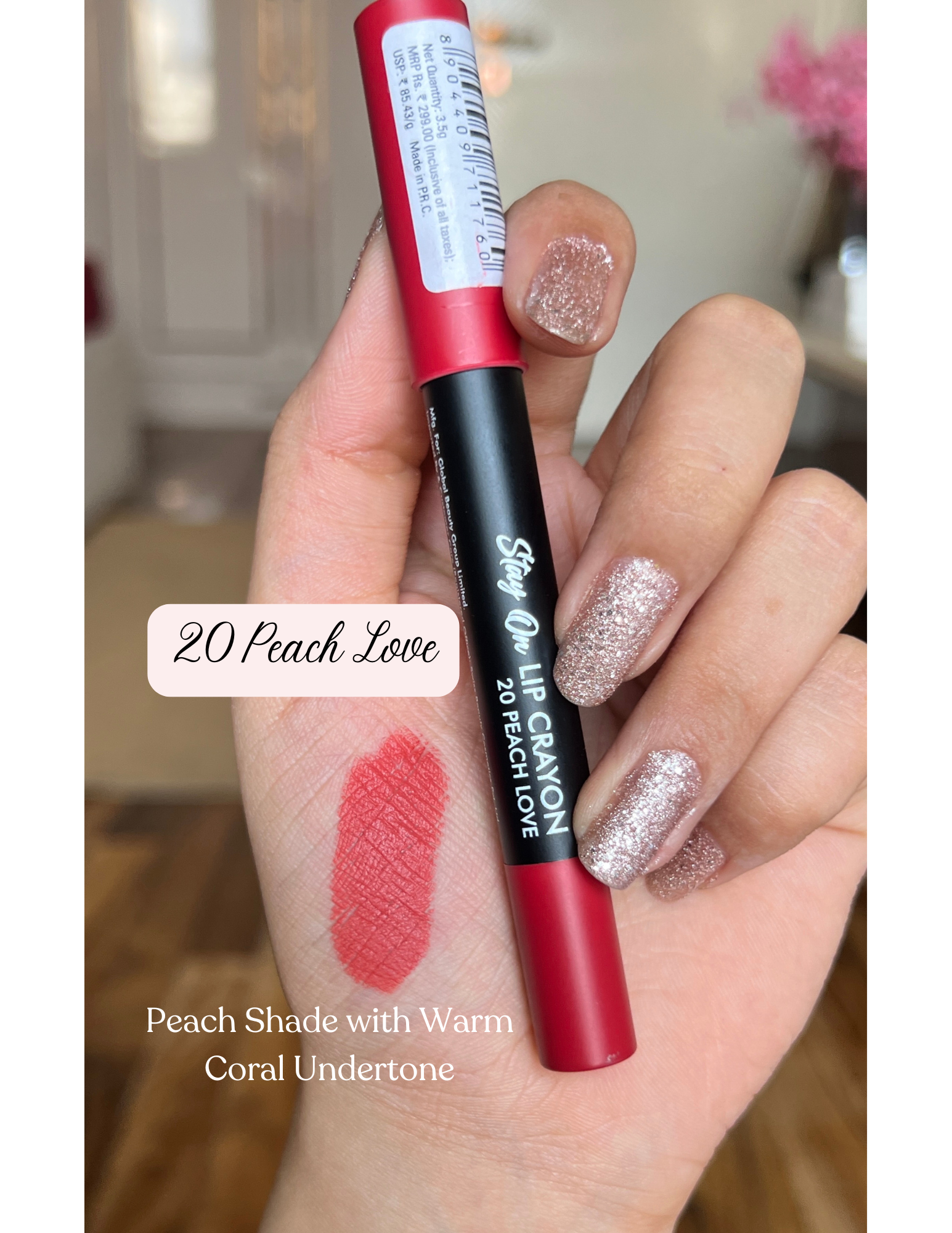 Swiss Beauty Stay Maxx Non-Transfer Matte Lip Crayon